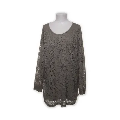 Top (Gray) from Thea Elastane, Polyester, Viscose