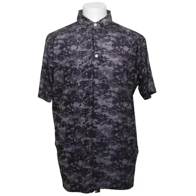 Polo (Noir, Gris) de Athletic Fit Élasthane, Polyester