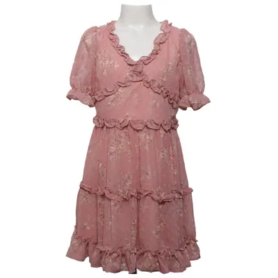Robe (Rose, Multicolore) de Rare Editions Polyester