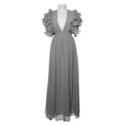 Aftonklänning (Grå) från True Decadence Polyester
