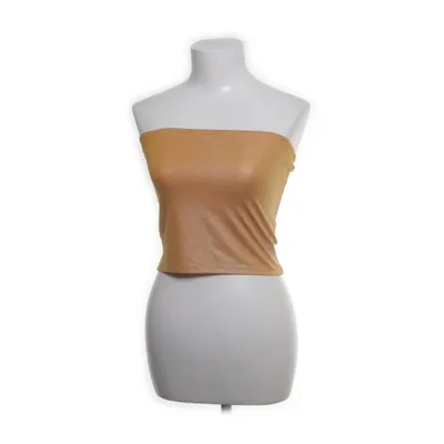 Tubtopp (Gul) från NA-KD Elastan, Polyester