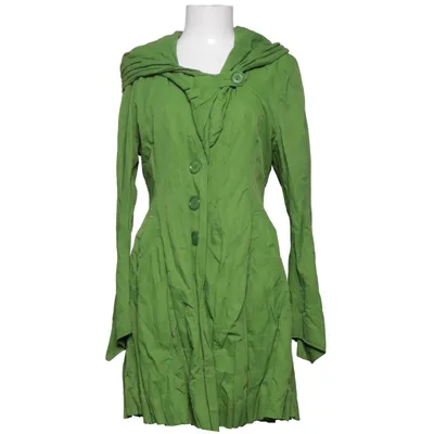 Raincoat (Green) from Erich Fend Cotton, Metallic fiber, Polyamide
