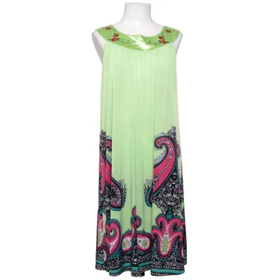 Klänning (Grön, Flerfärgad) från Mundo Mix Elastan, Polyester