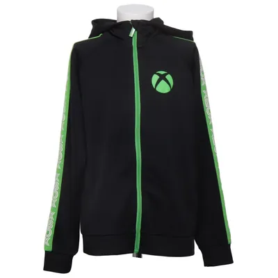 Hoodie (Black, Green) from Xbox Polyester