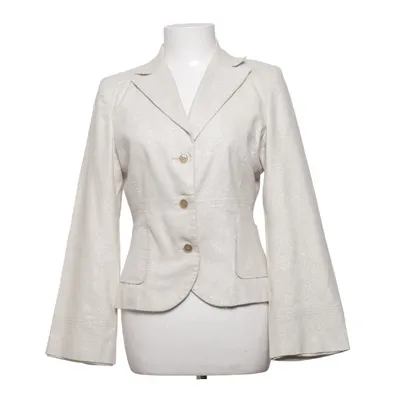 Blazer (Beige) from By Groth Acetate, Cotton, Polyester