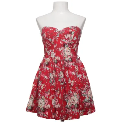 Robe (Rouge, Multicolore) de Twenty One Coton, Élasthane, Polyester