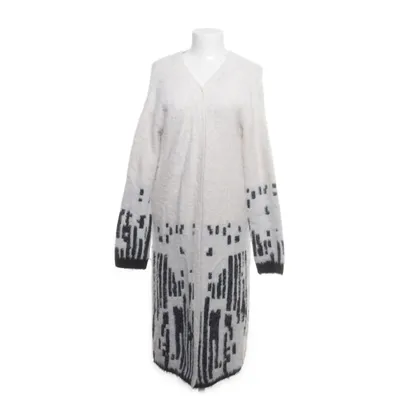 Cardigan (White, Black) from Luzabelle Cotton, Wool