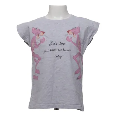 T-shirt (Grå, Rosa) från Pink Panther Bomull, Viskos