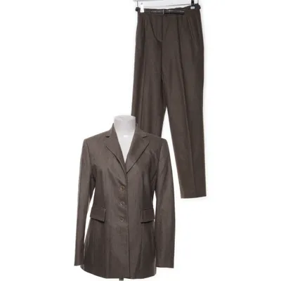 Kostym (Grå) från Gerry Weber Acetat, Ull