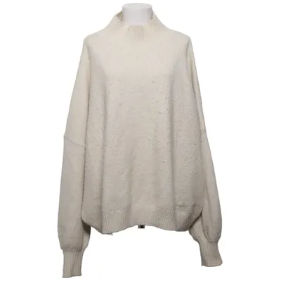 Turtleneck (Beige) from VRG GRL Elastane, Polyamide, Recycled polyester, Wool