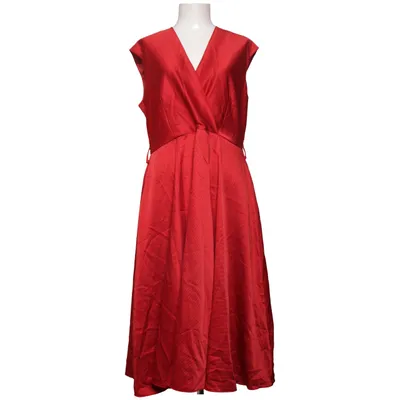 Kjole (Rød) fra Closet London Elastan, Polyester
