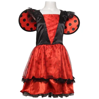 Maskeradkläder (Röd, Svart, Flerfärgad) från NKD Polyester
