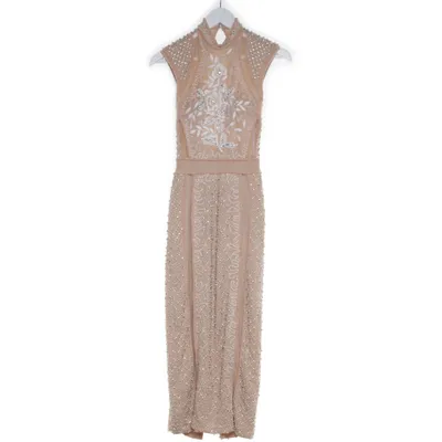 Aftonklänning (Beige, Rosa) från Portia & Scarlett