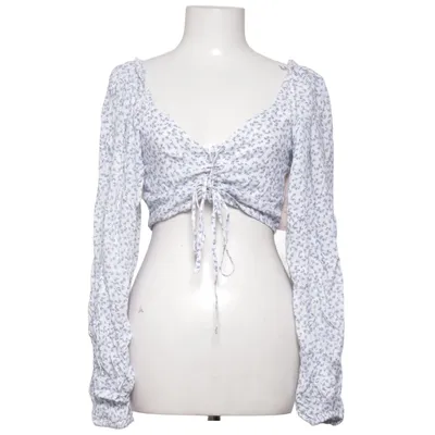 Crop top (Lacing Smock Blouse) from Nelly Viscose