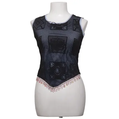 Tank Top (Black, Blue, Multicolored) from Splashout Polyamide