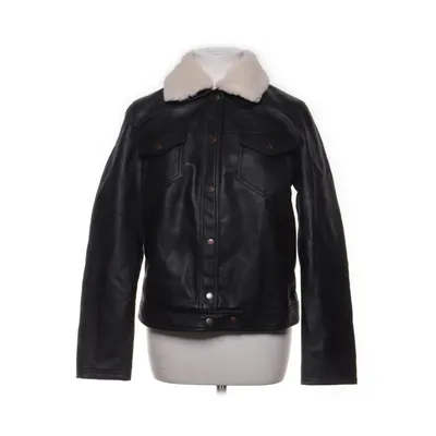 Shearling jacket (Black, White) from BPC Selection Polyester