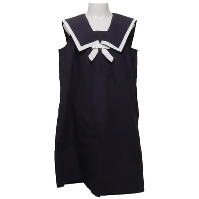 Klänning (Blå, Vit) från H&M Polyester