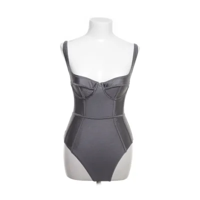 Baddräkt (Grå, Silverfärgad) från Gina Tricot Elastan, Polyamid, Polyester