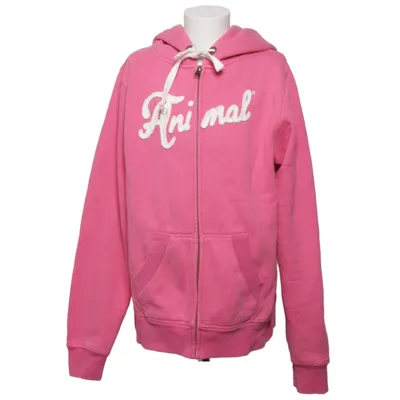 Hoodie (Pink) from Animal Cotton, Elastane, Polyester