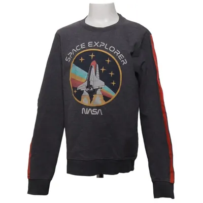 Sweatshirt (Grijs, Oranje) van Nasa Katoen, Polyester