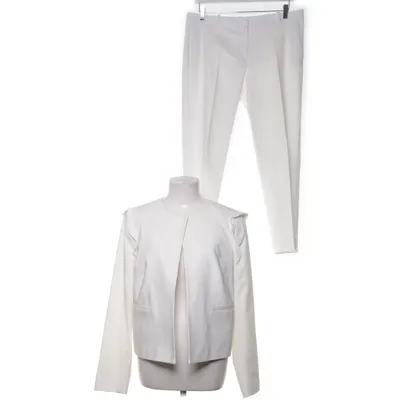 Kostym (Vit) från Jake*s Collection Bomull, Polyester