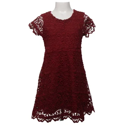 Jurk (Rood) van Zara Girls Katoen