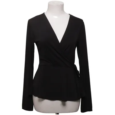 Blouse portefeuille (Noir) de Missay Élasthane, Polyester