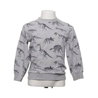 Sweatshirt (Gray) from Minymo Cotton, Elastane, Polyester
