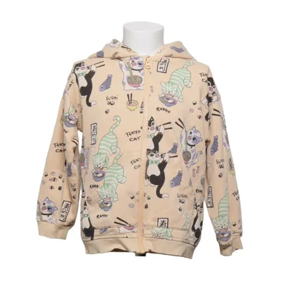 Capuchon sweater (Beige, Meerkleurig) van Minimarket Katoen, Polyester