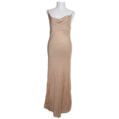 Maxi jurk (Beige) van Made in italy Viscose