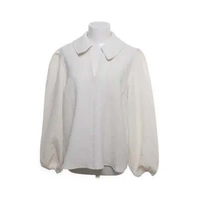 Bluse (Hvid) fra Samsøe & Samsøe Elastan, Polyester