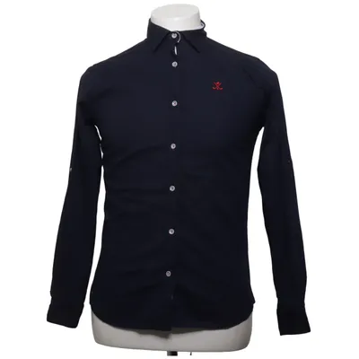 Shirt (Blue, White, Red) from Sir Raymond Tailor Cotton, Elastane
