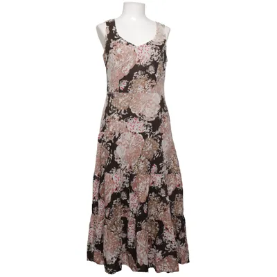 Dress (Brown, Multicolored) from Marc Aurel Cotton, Polyester