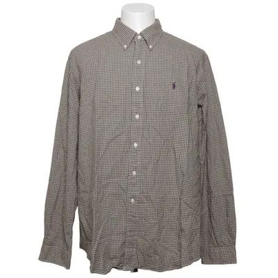 Buttondownskjorte (Grøn, Hvid) fra Polo Ralph Lauren Bomuld