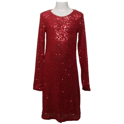 Cocktailkjole (Rød) fra H&M Elastan, Polyester