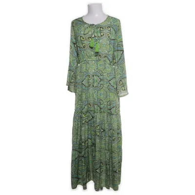 Maxi dress (Green, Multicolored) from Laura Torelli Polyester