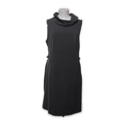Jurk met col (Grijs) van Cheer Elastaan, Polyester