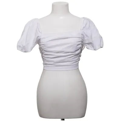 Crop top (Blanc) de Valleygirl Polyester