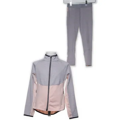 Träningsset (Rosa, Grå, Blå) från Decathlon Elastan, Polyester