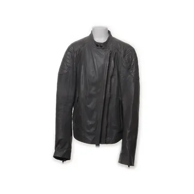 Läderjacka (Grå) från Barneys Originals Skinn, Polyester