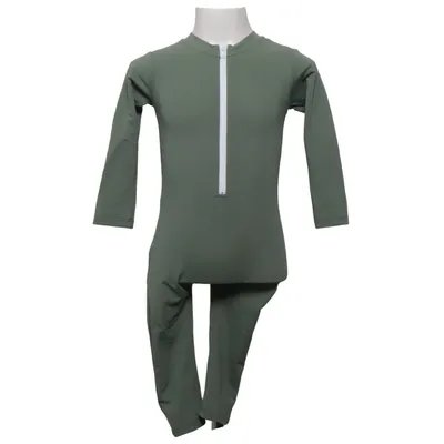 Vêtements UV (Vert) de Petit Crabe Élasthane, Polyamide