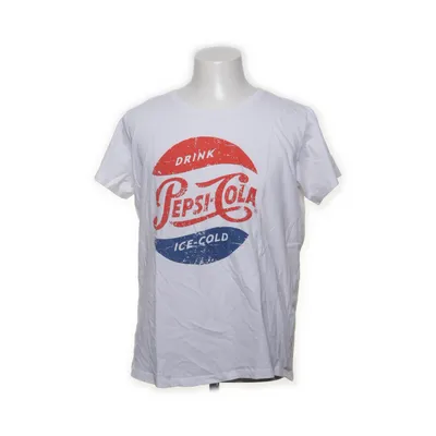 T-shirt (Vit, Röd, Blå) från Pepsi Bomull