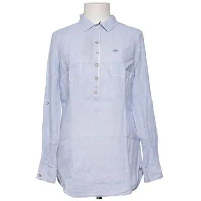 Shirt (Blauw, Wit) van Timeout Katoen, Linnen