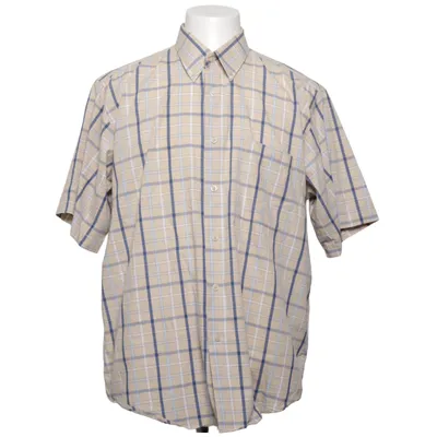 Kortärmad skjorta (Beige, Blå, Vit) från Mel Richman Bomull, Polyester