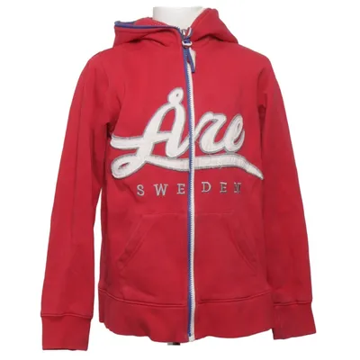Sweat à capuche (Rouge) de Åre Butiken Coton, Polyester