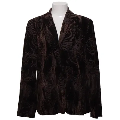 Blazer (Marron, Multicolore) de Gelco Polyamide, Viscose