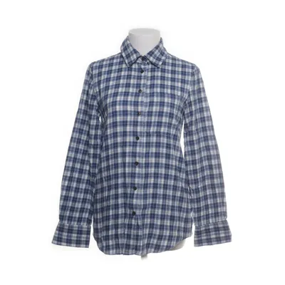Flannel skjorte (Blå, Hvid) fra Marc O'Polo Bomuld