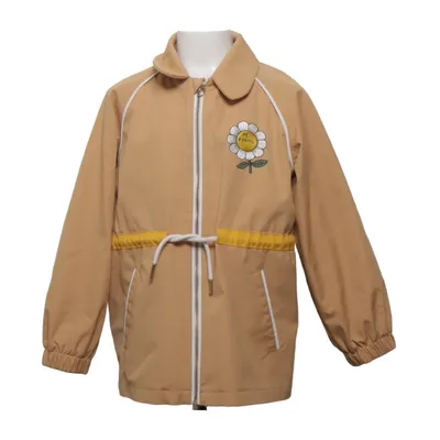 Jacket (Beige) from Mini Rodini Cotton, Polyester