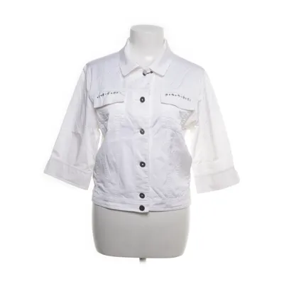 Jeansjacka (Vit) från Airfield Bomull, Elastan, Viskos