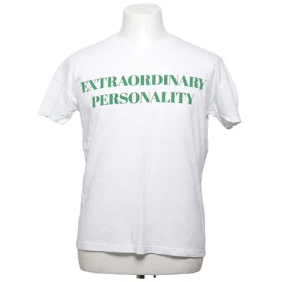 T-shirt (Wit, Groen) van Zara Trafaluc Katoen